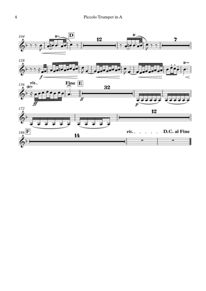 Bach BWV248 Christmas Oratorio - trumpet 1 parts