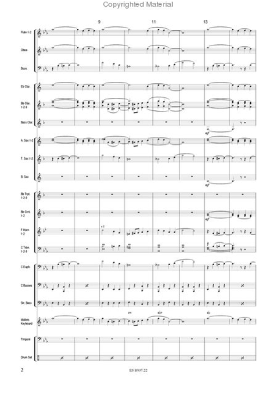 Mrs. Henderson Presents Concert Band scores gallery preview page 4