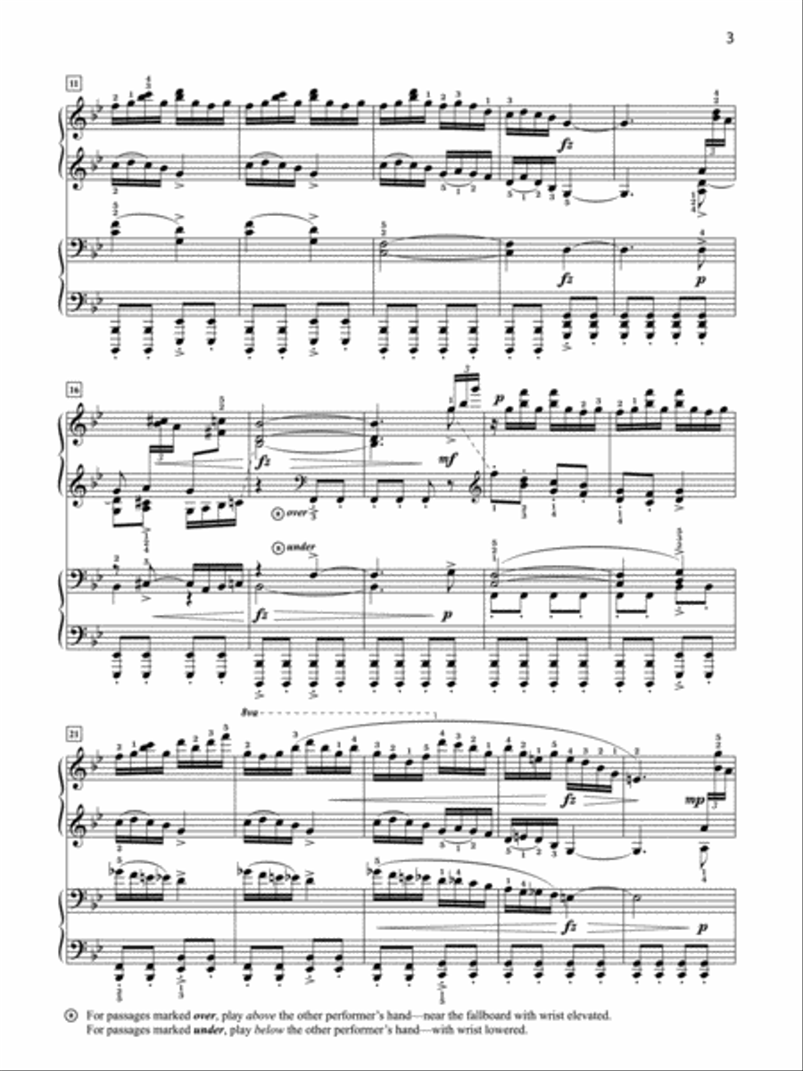 Tambourin Chinois Small Ensemble scores gallery preview page 3