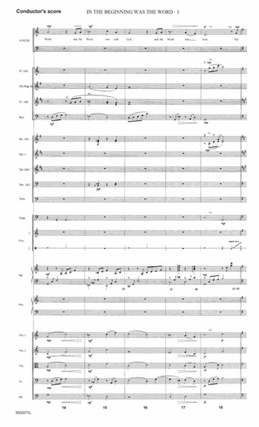 Who Is This King? - Orchestral Full Score and Parts