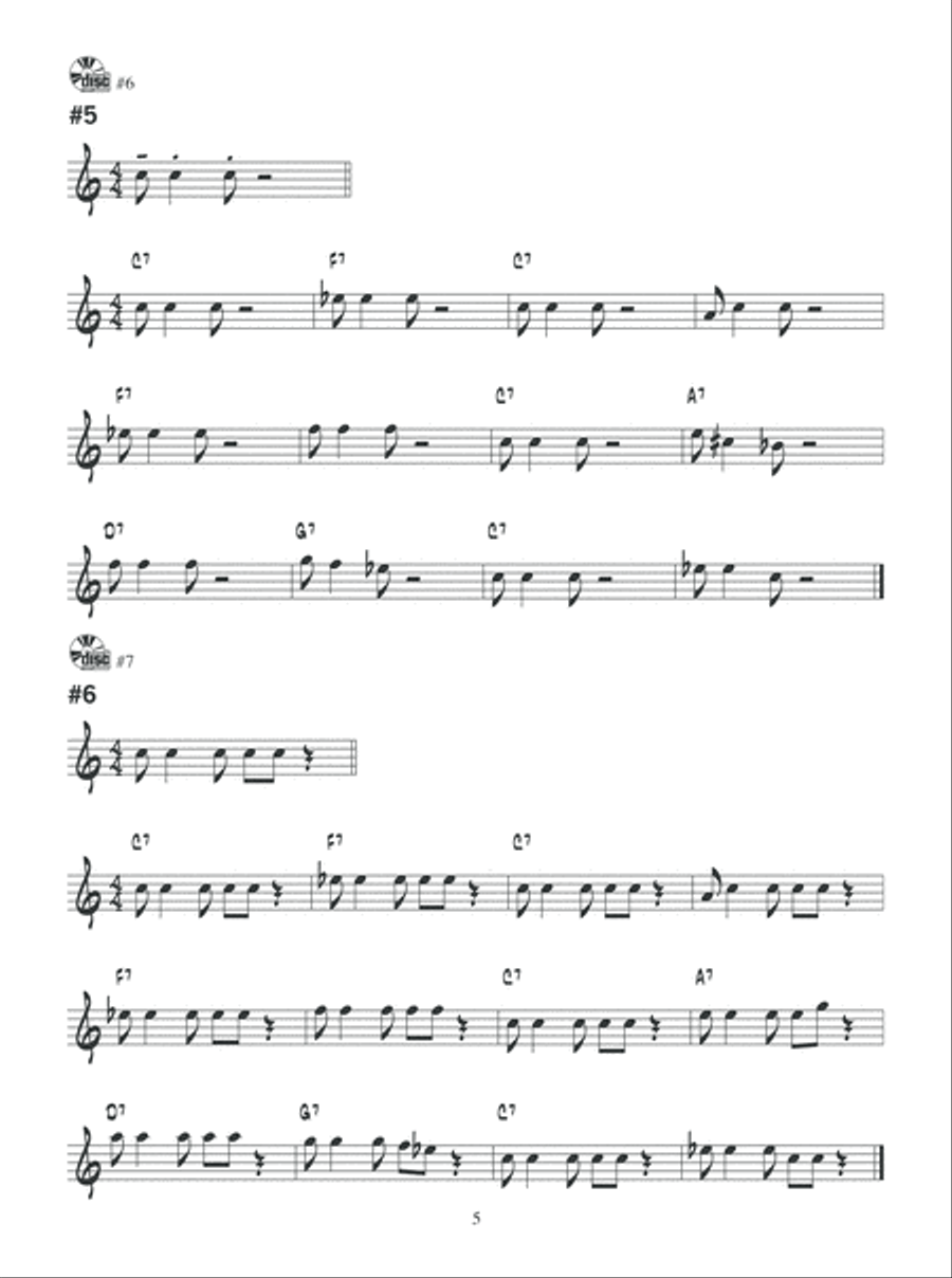 Jazz Guitar Phrasing Workout Electric Guitar scores gallery preview page 6