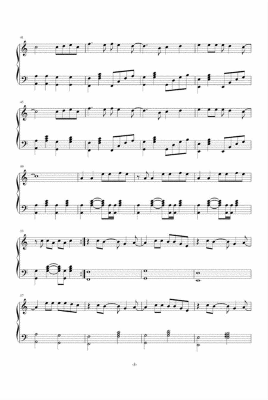 Bad Romance Piano Solo scores gallery preview page 3