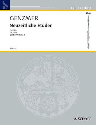 Book cover for Modern Studies for Flute - Volume 2