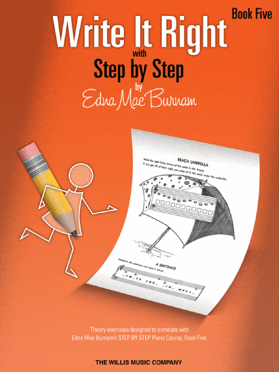 Write It Right – Book 5 Piano Method scores gallery preview page 1