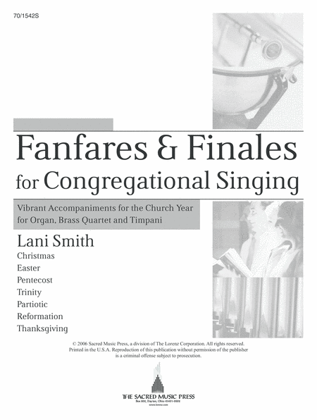 Fanfares and Finales for Congregational Singing