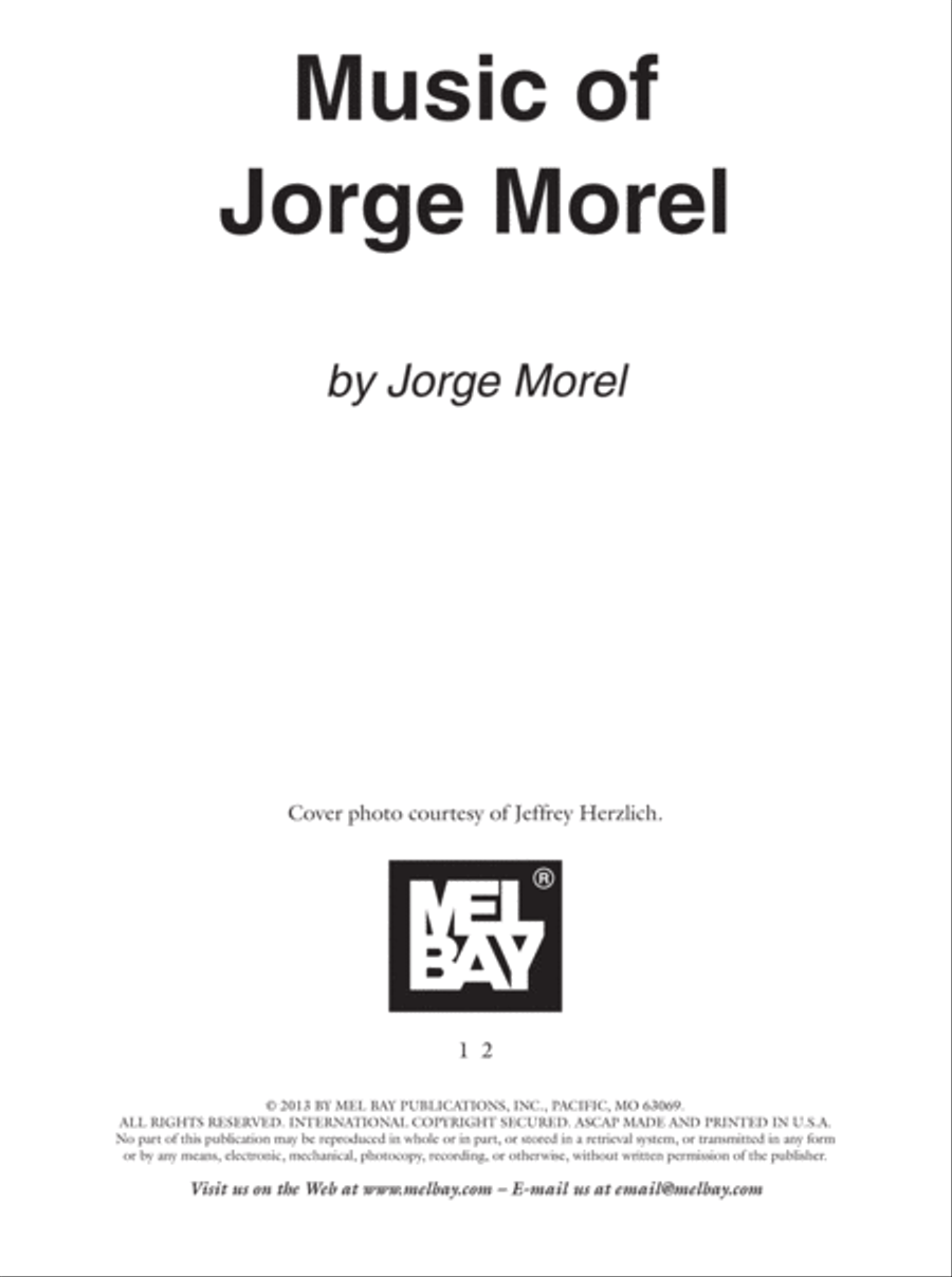 Music of Jorge Morel