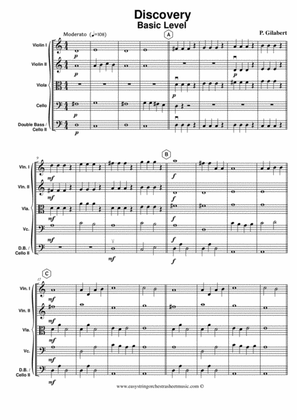 Discovery for easy string orchestra