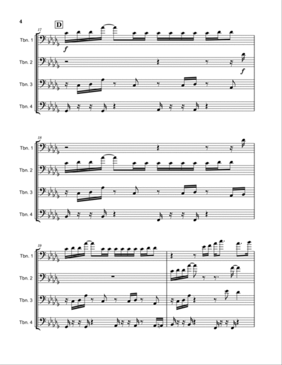 Stay Brass Ensemble scores gallery preview page 4