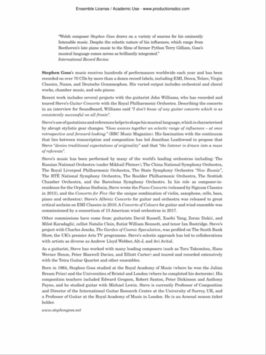 Cinema Paradiso Classical Guitar scores gallery preview page 3