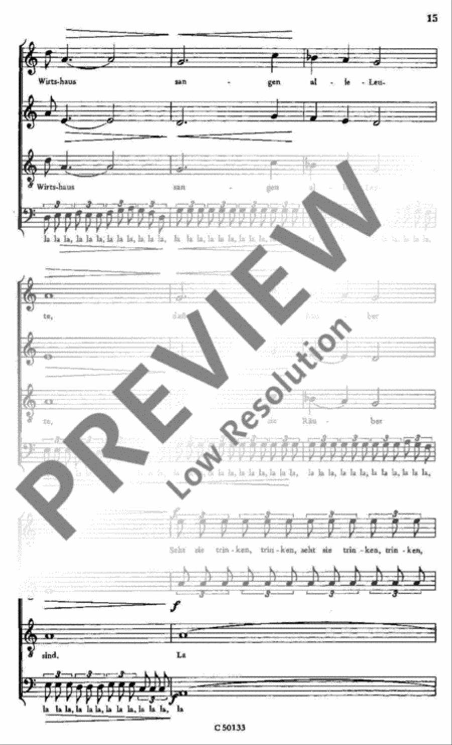 Rebellenlieder Rebellenlieder 4-Part scores gallery preview page 15