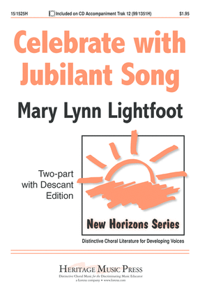Book cover for Celebrate with Jubilant Song