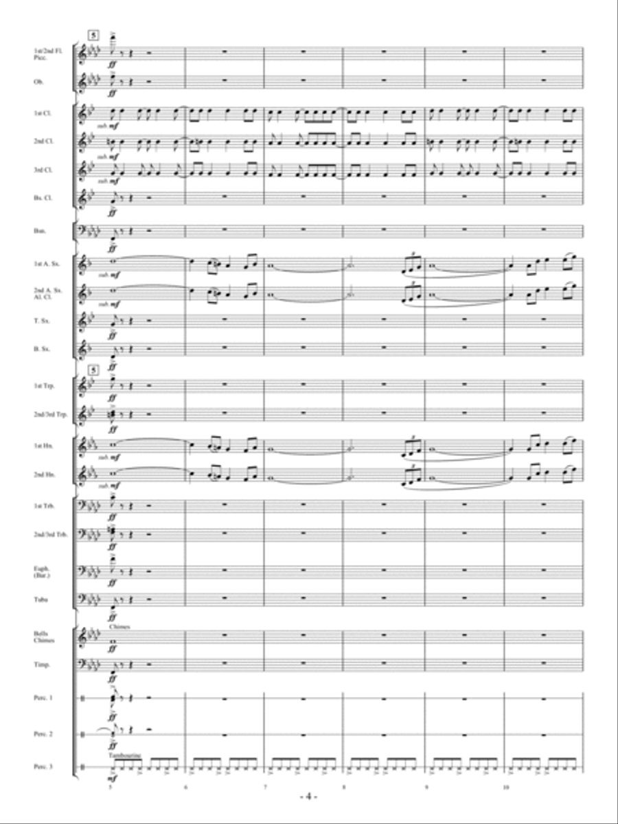 Adventures Concert Band scores gallery preview page 3