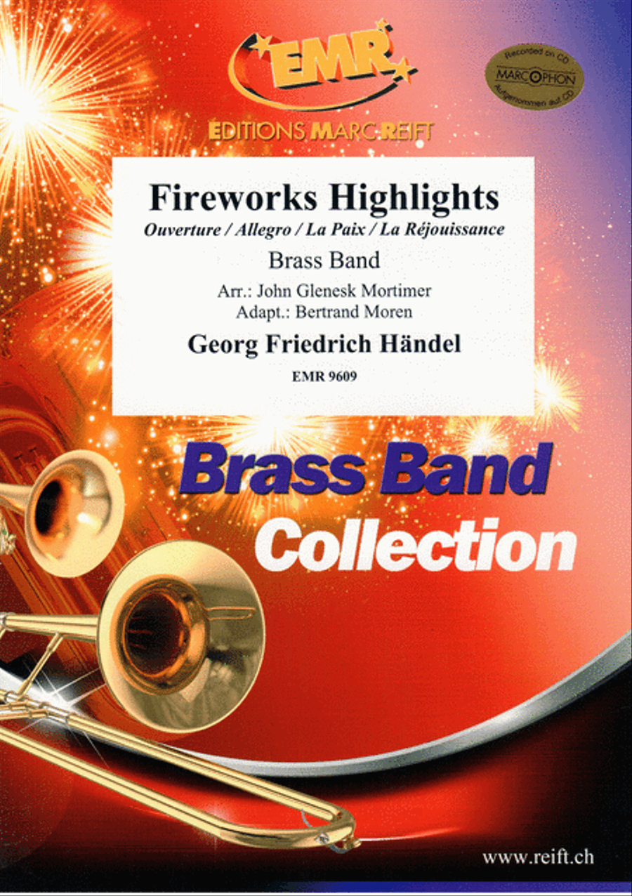 Fireworks Highlights Brass Band scores gallery preview page 1