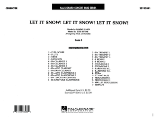 Book cover for Let It Snow! Let It Snow! Let It Snow! - Full Score