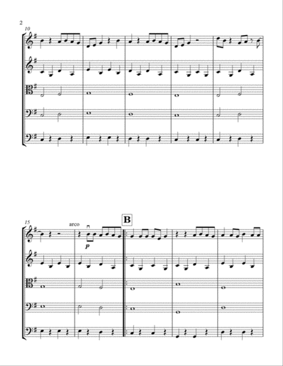 Let Her Go String Orchestra scores gallery preview page 3