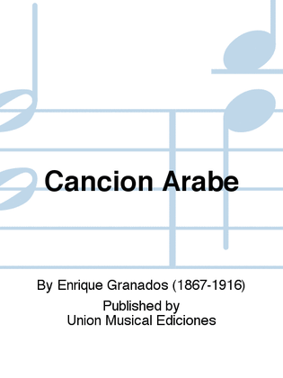 Book cover for Cancion Arabe