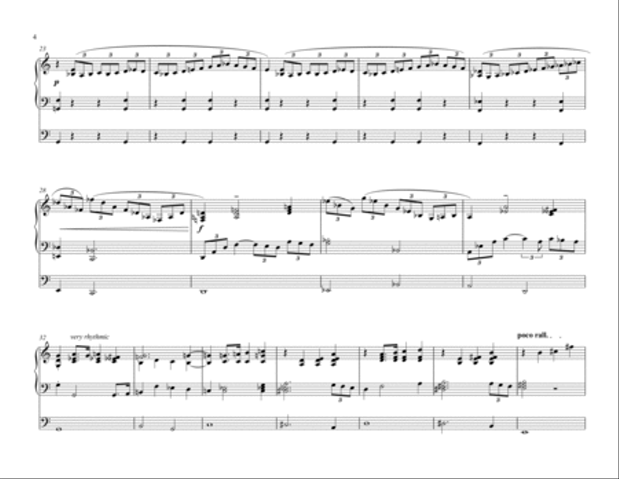 TOCCATA for Organ in A minor Organ Solo scores gallery preview page 5