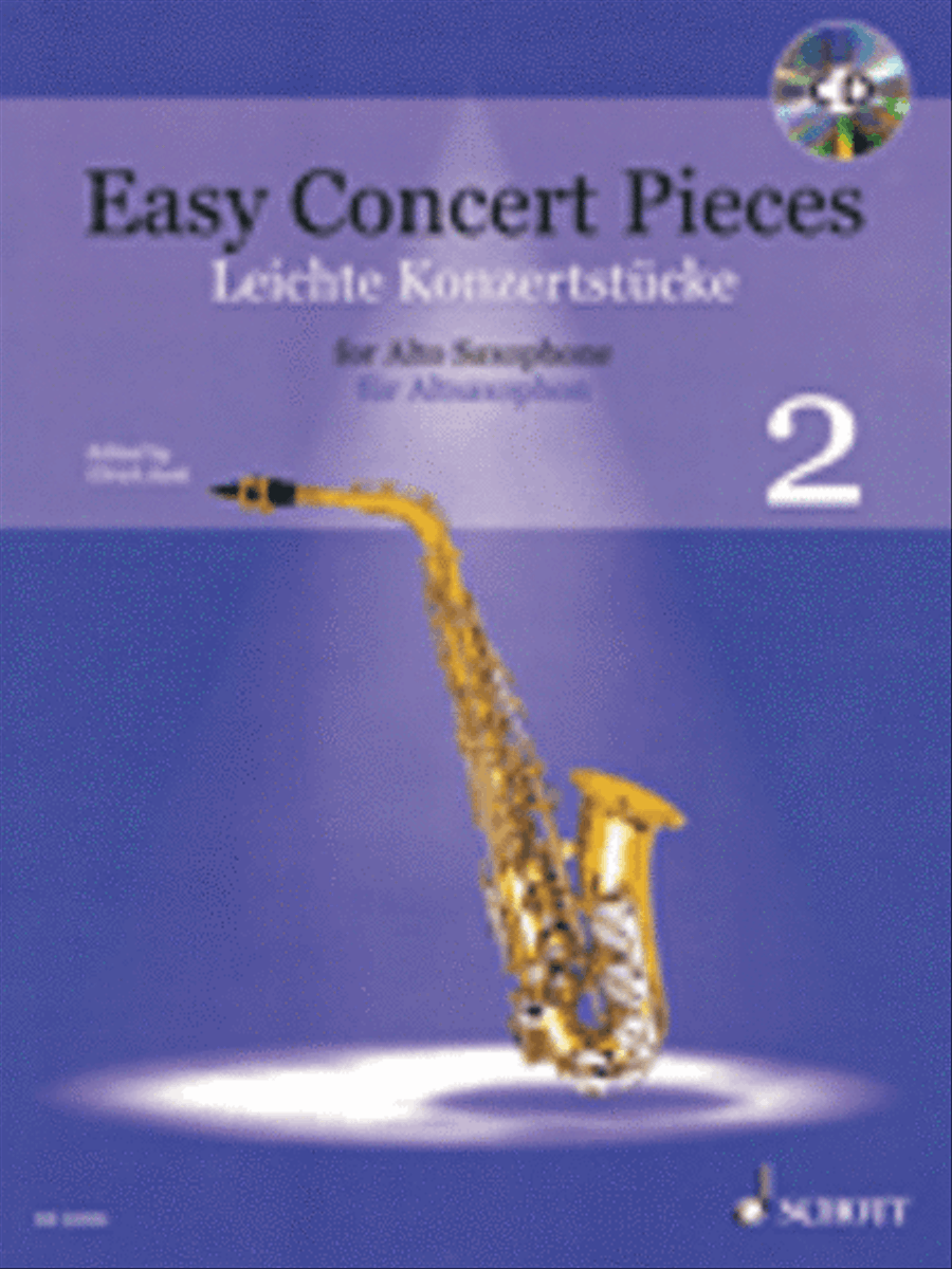 Easy Concert Pieces, Book 2 Alto Saxophone scores gallery preview page 1