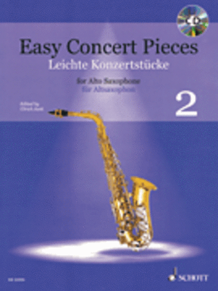 Book cover for Easy Concert Pieces, Book 2