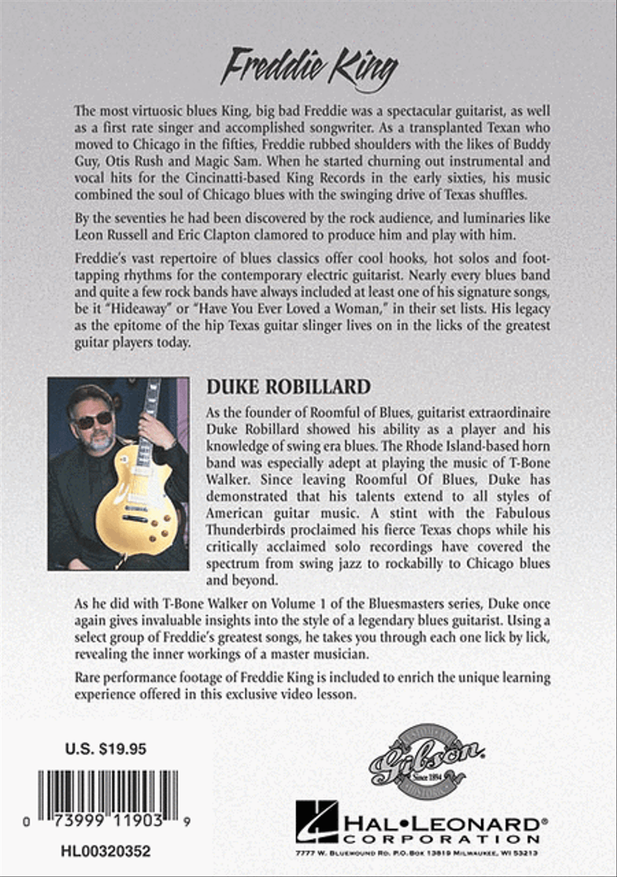 Freddie King Electric Guitar scores gallery preview page 2