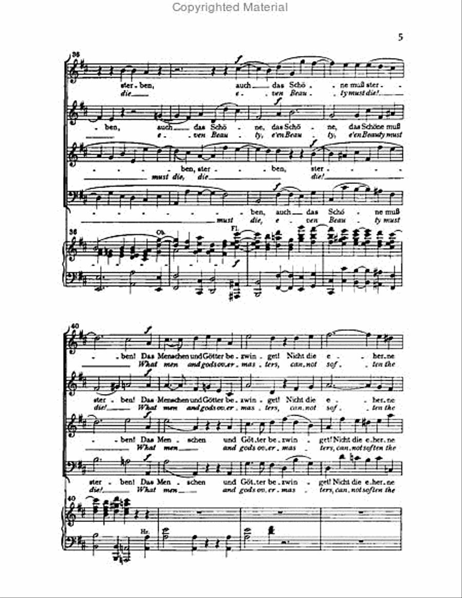 Nanie, Op.82 Nanie, Op.82 Choir scores gallery preview page 4