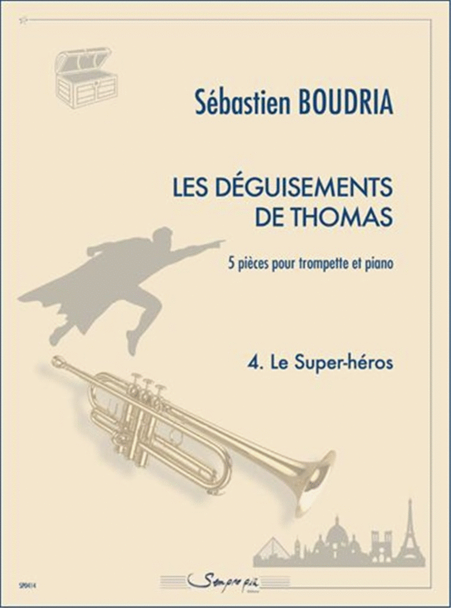 Les Deguisements De Thomas Trumpet Solo scores gallery preview page 1