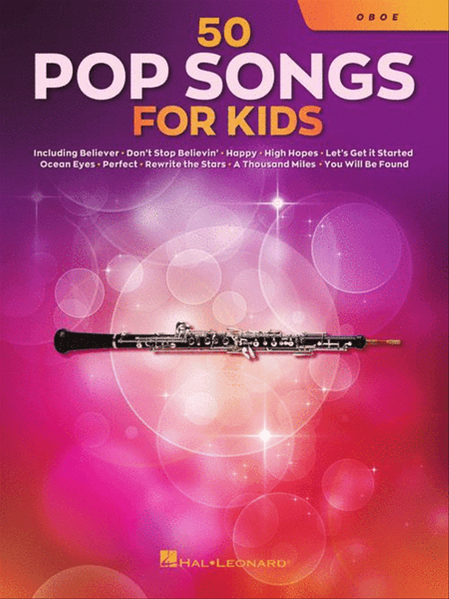 50 Pop Songs for Kids Oboe Solo scores gallery preview page 2