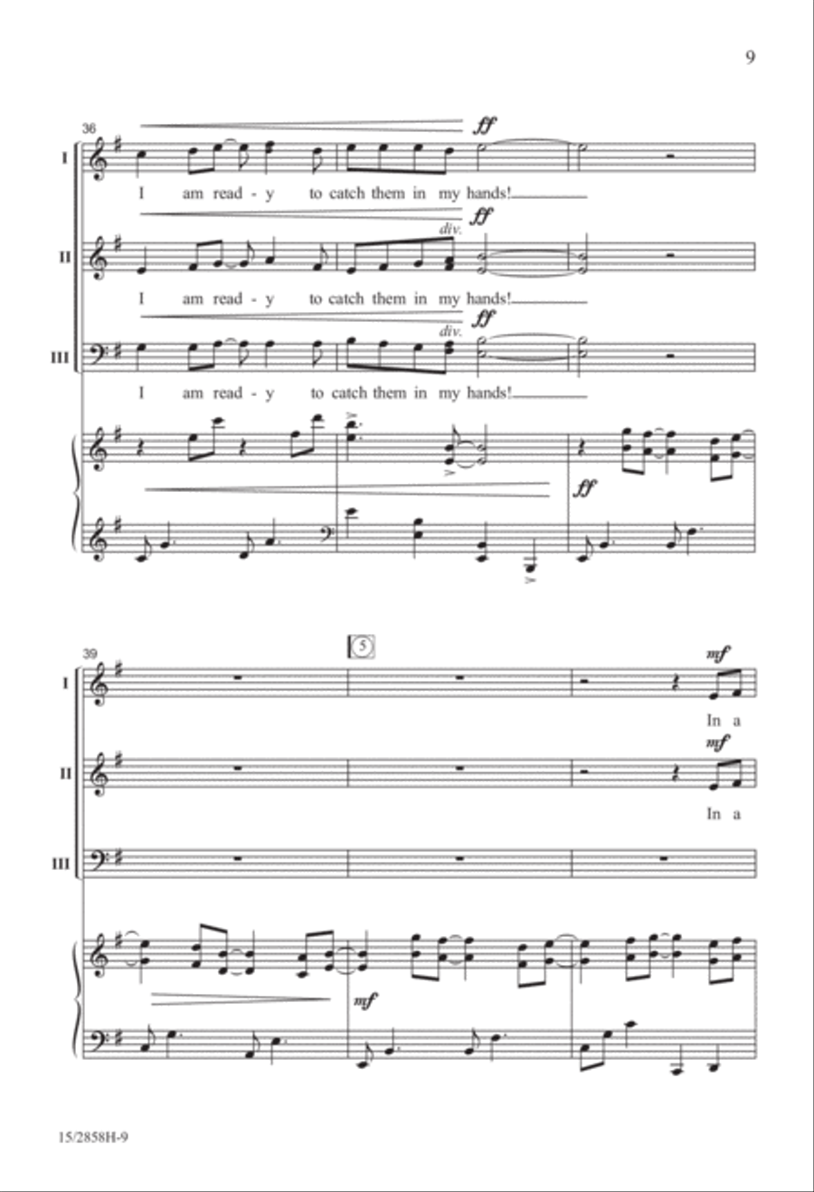 Winter's Waking Winter's Waking 3-Part scores gallery preview page 10