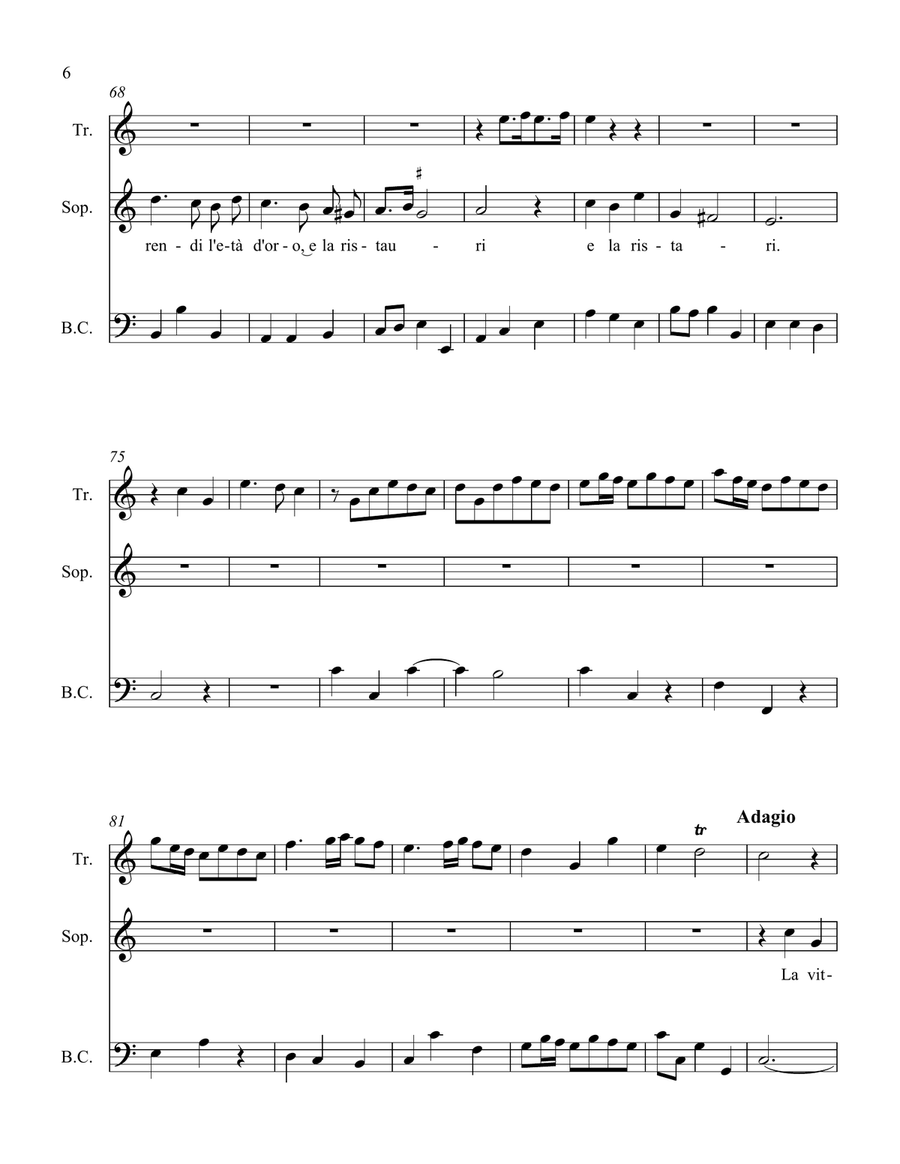 La vittoria segue High Voice scores gallery preview page 6