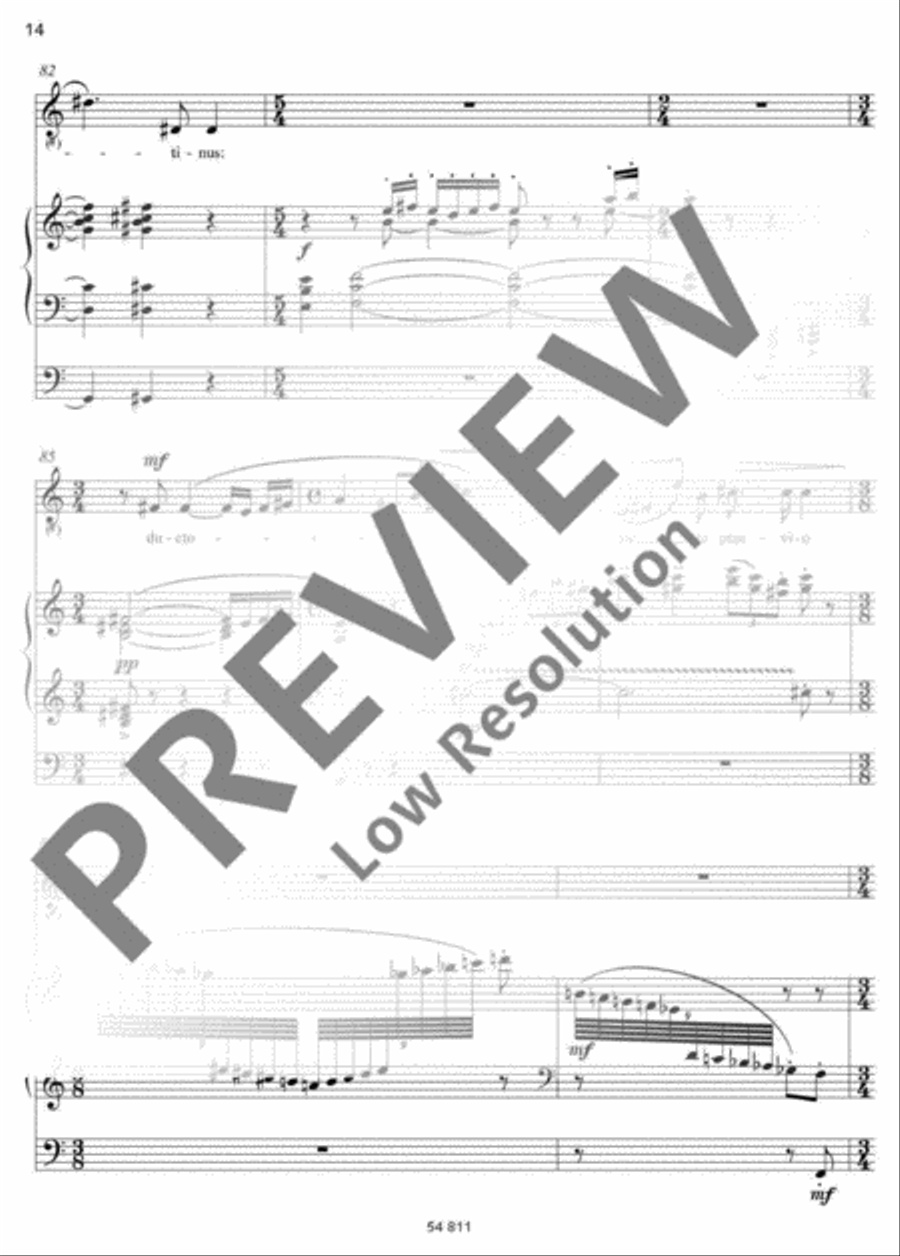 Veni, Creator Spiritus Medium Voice scores gallery preview page 15