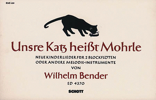 Book cover for Our Cats Name Is Mohrle 2 Recorder