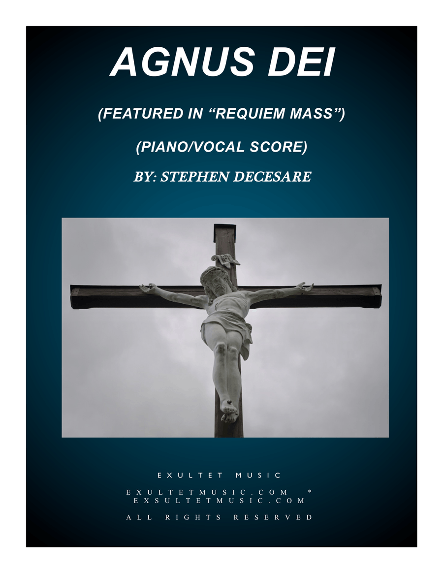 Agnus Dei (from "Requiem Mass" - Piano/Vocal Score) image number null