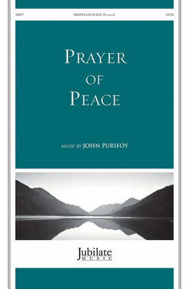 Book cover for Prayer of Peace