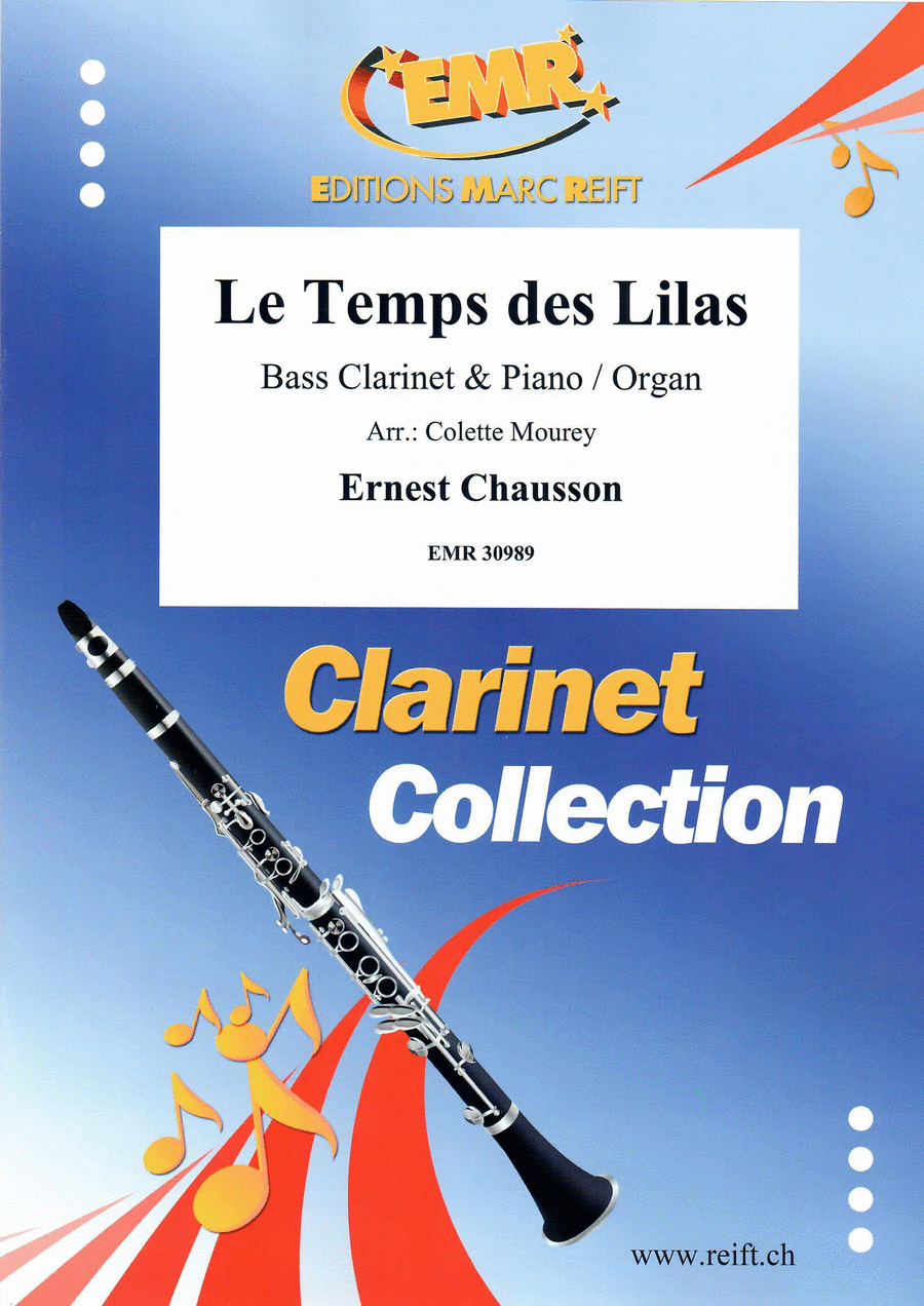 Le Temps des Lilas Le Temps des Lilas Bass Clarinet scores gallery preview page 1