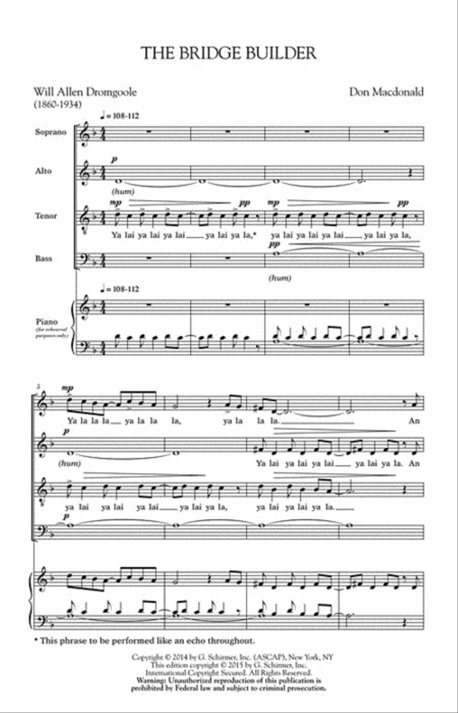 The Bridge Builder Divisi scores gallery preview page 2
