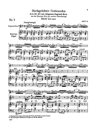 Bach: Contralto Arias, Volume III (German)