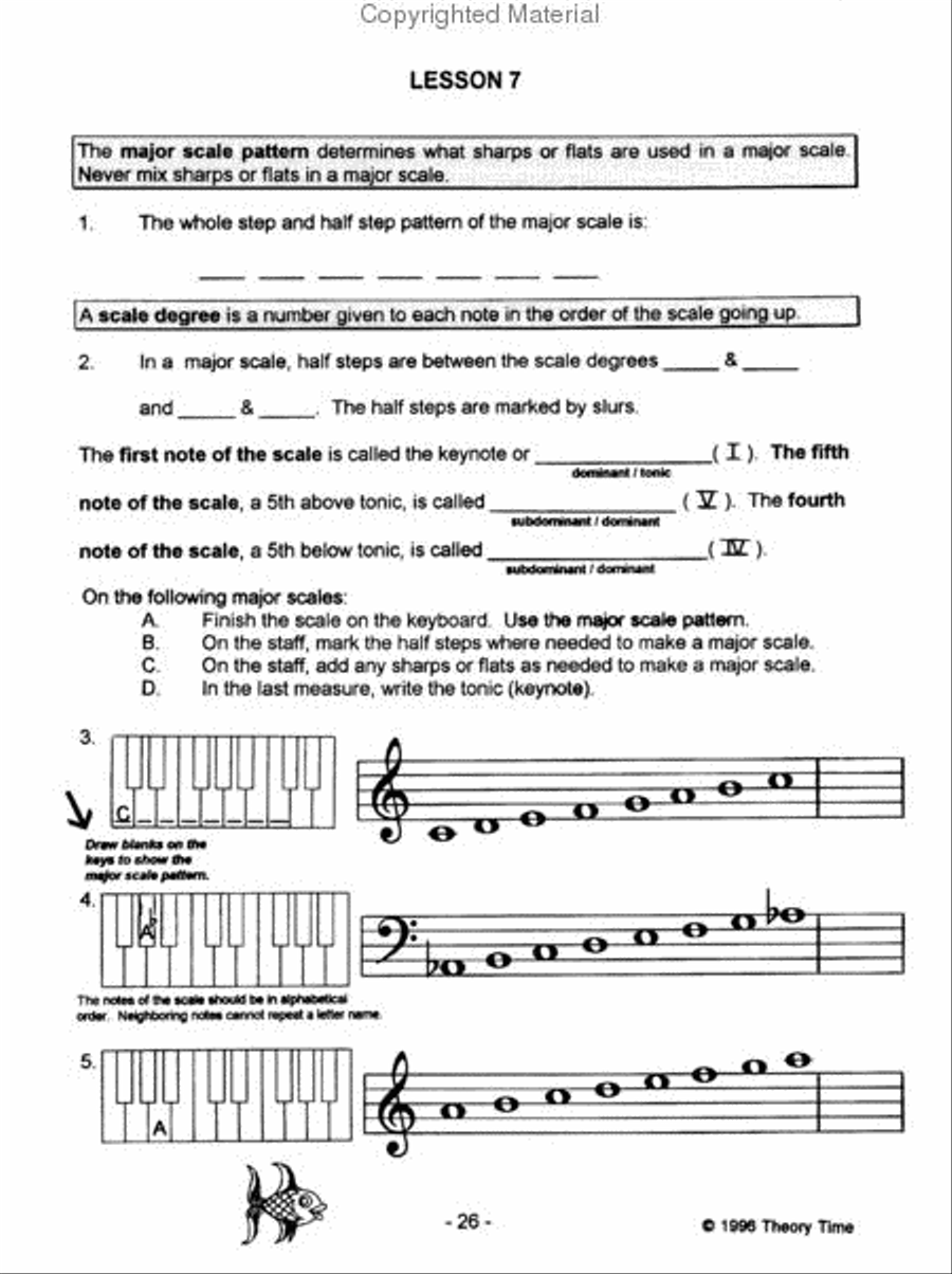 Theory Time Grade 6 Workbook