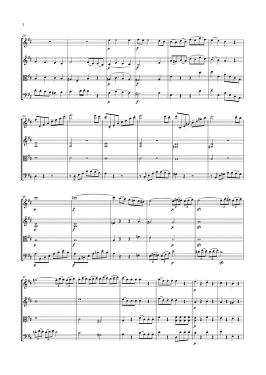 Aspelmayr - String Quartet in D major