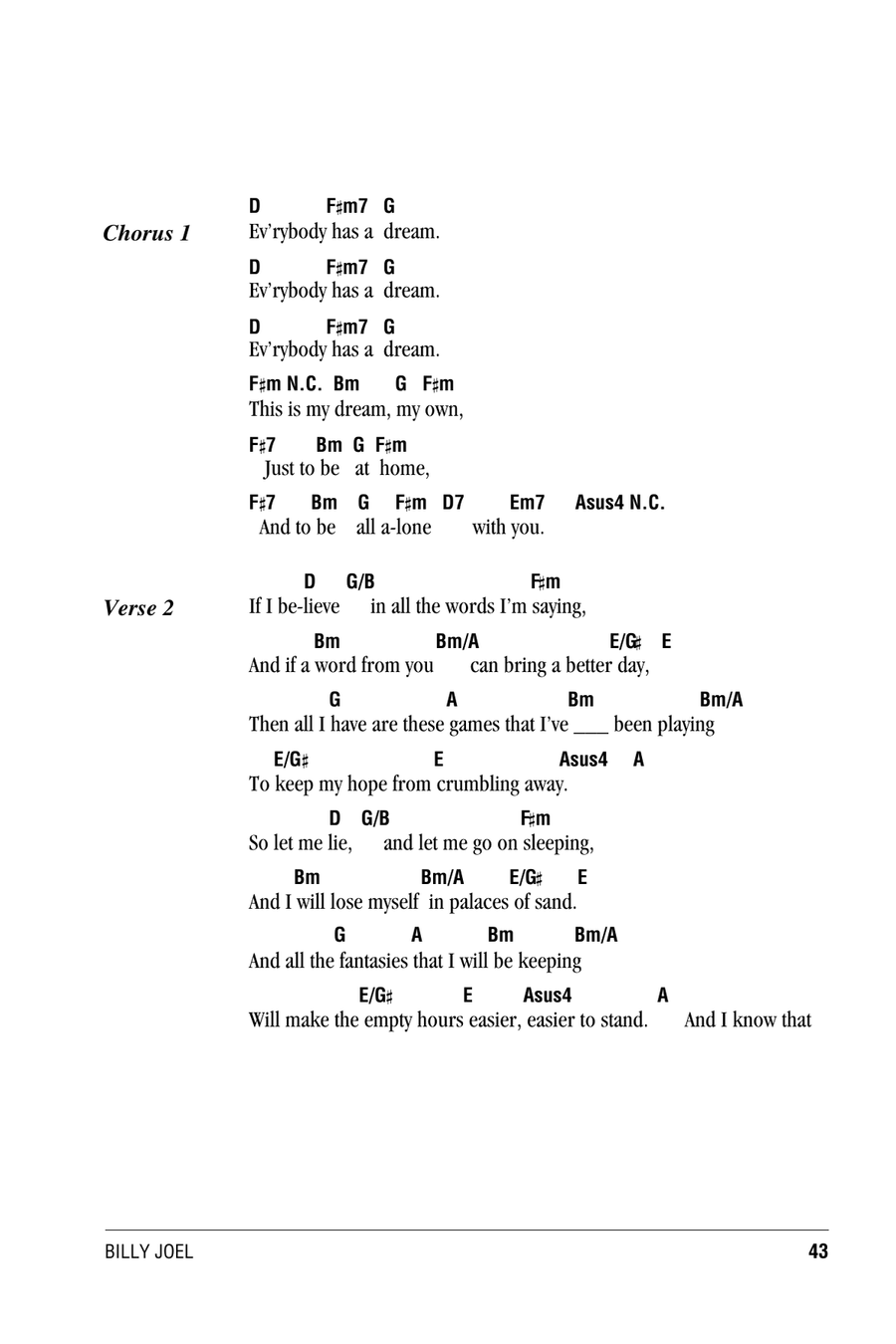 Everybody Has A Dream Acoustic Guitar scores gallery preview page 2