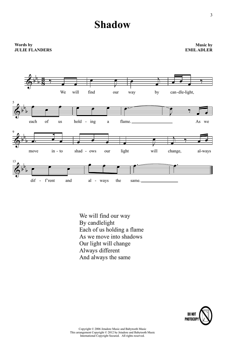 Found (arr. Keiji Ishiguri) Choir scores gallery preview page 1