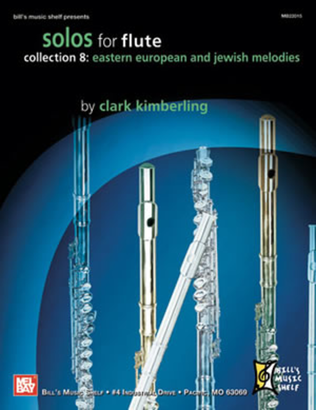Book cover for Solos for Flute, Collection 8: Eastern European & Jewish