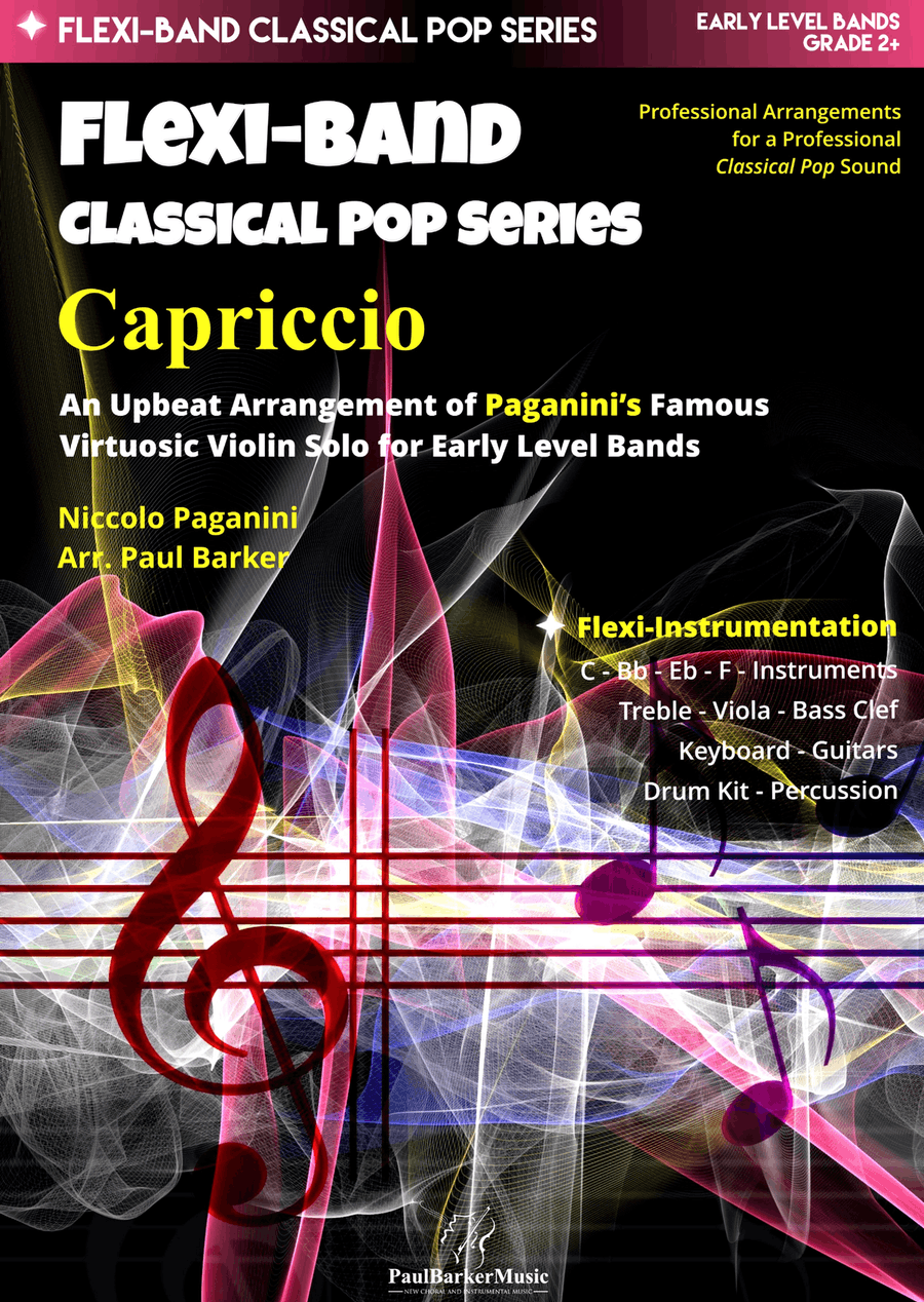 Capriccio (Flexible Instrumentation) Concert Band scores gallery preview page 1