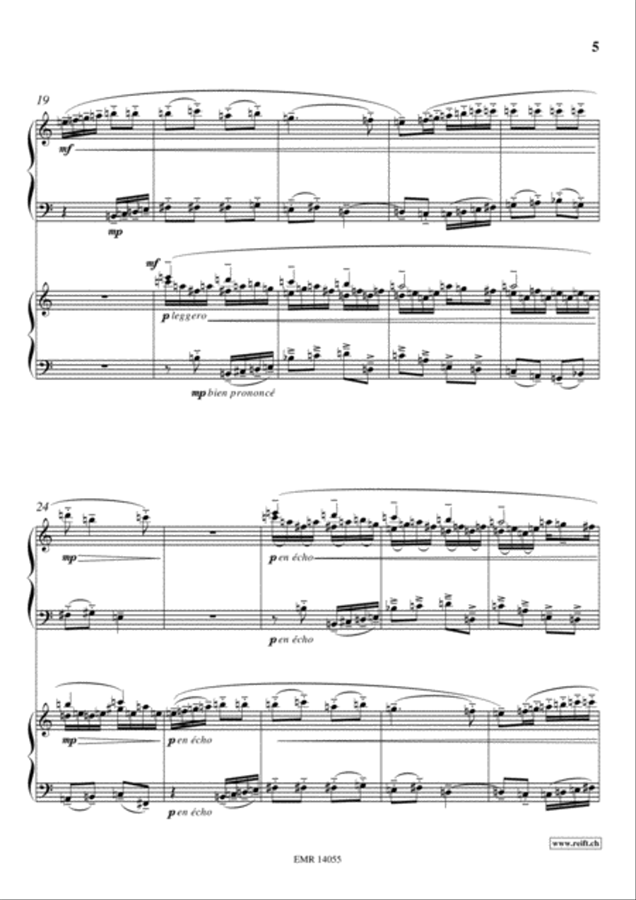 Fantasia Del Terzo Tono Fantasia Del Terzo Tono Piano Duet scores gallery preview page 5