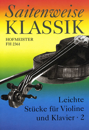 Book cover for Saitenweise Klassik, Band 2