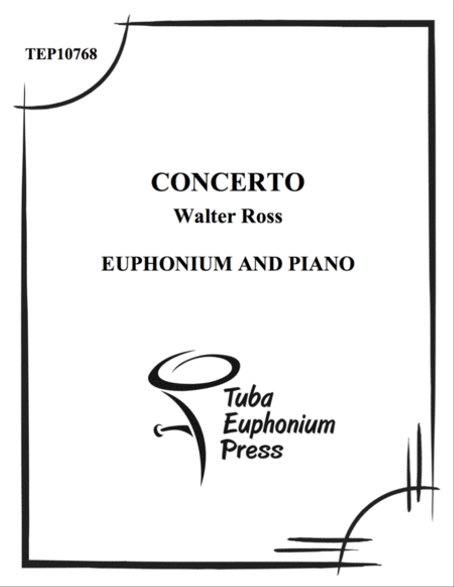 Concerto Euphonium scores gallery preview page 1