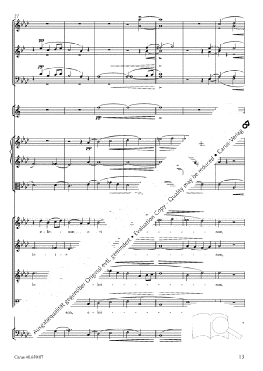 Mass in A flat major (Messe in As) image number null