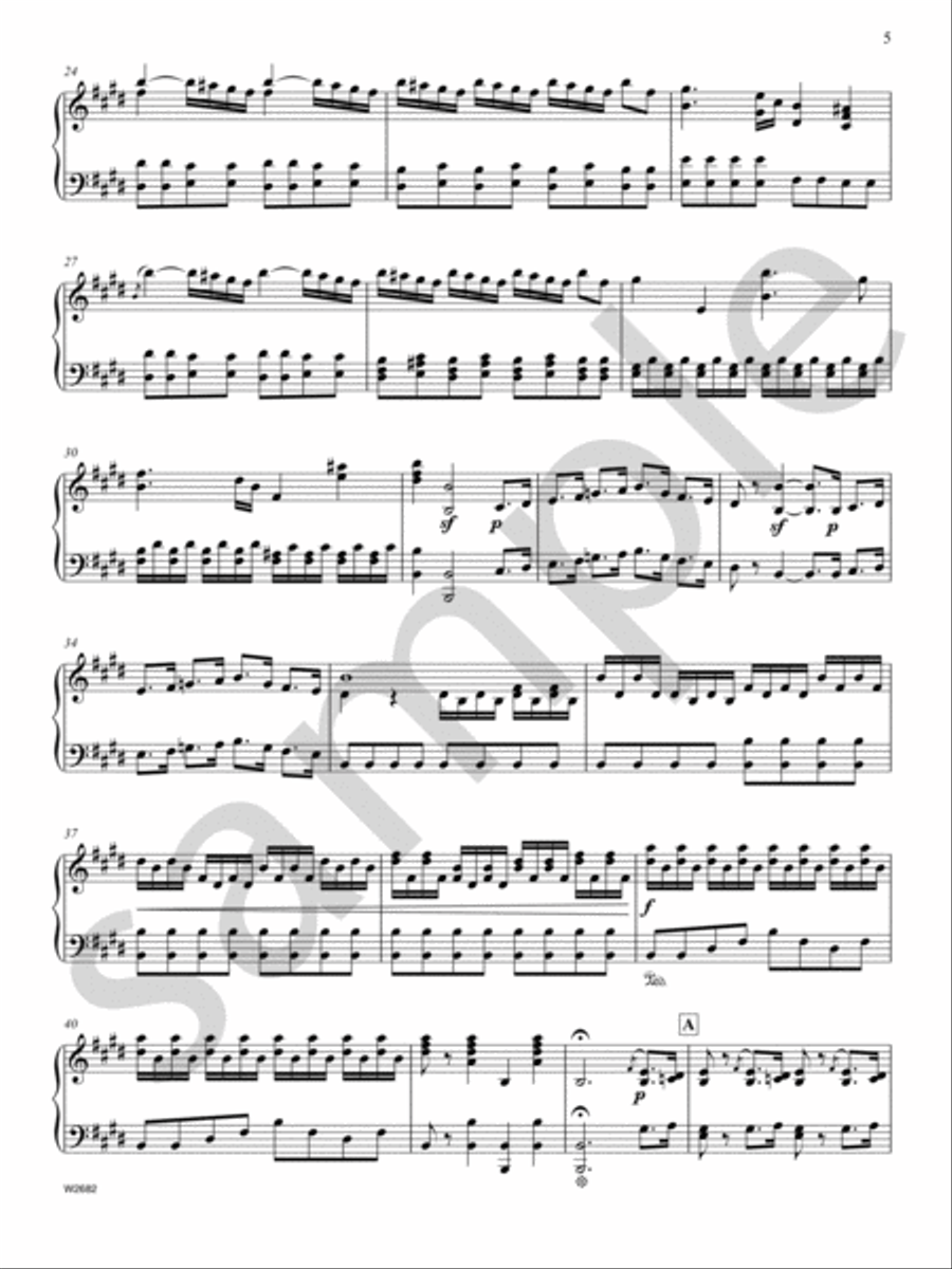 Concerto in E Major Trumpet Solo scores gallery preview page 4