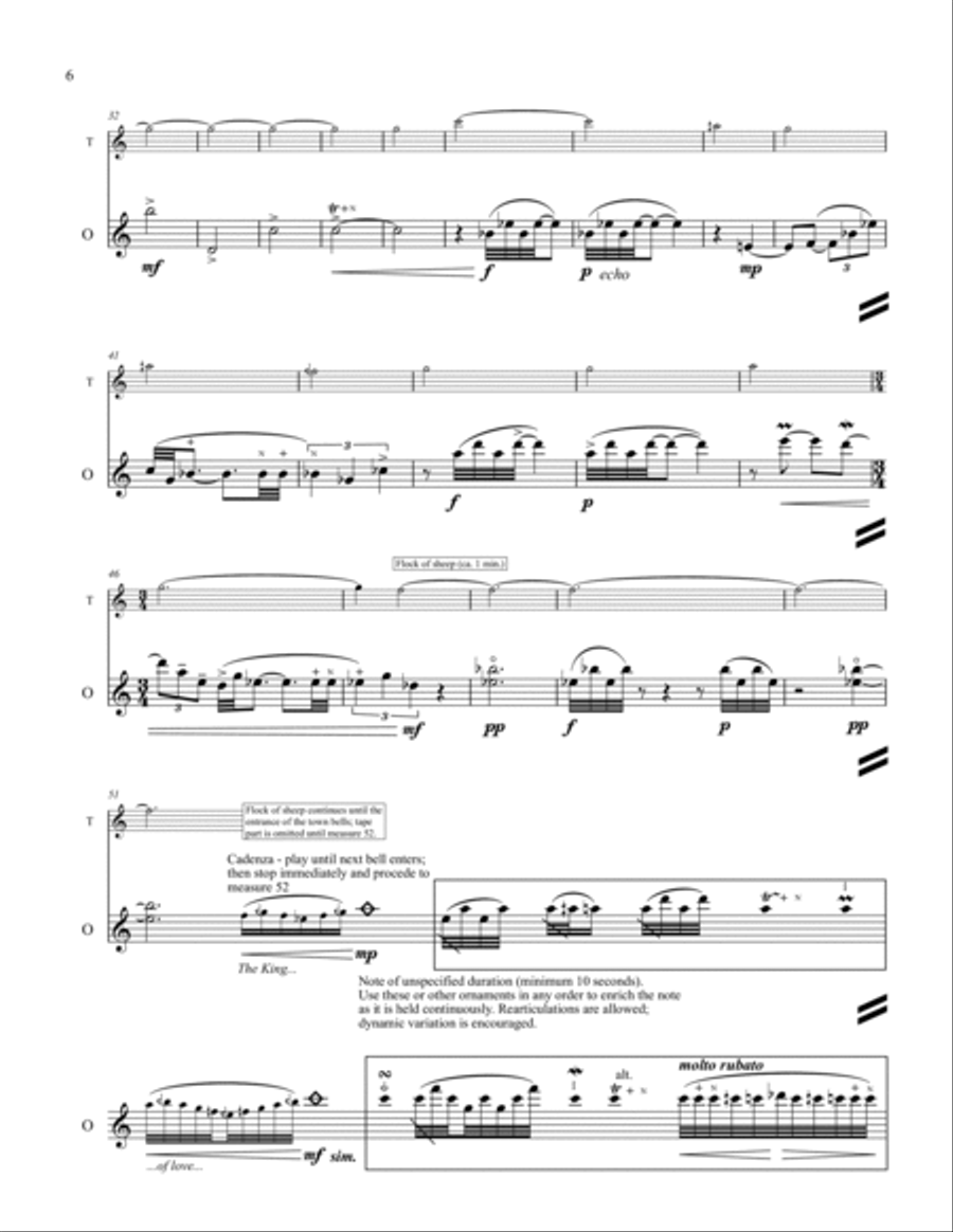 St. Margaret and the Dragon Oboe Solo scores gallery preview page 6