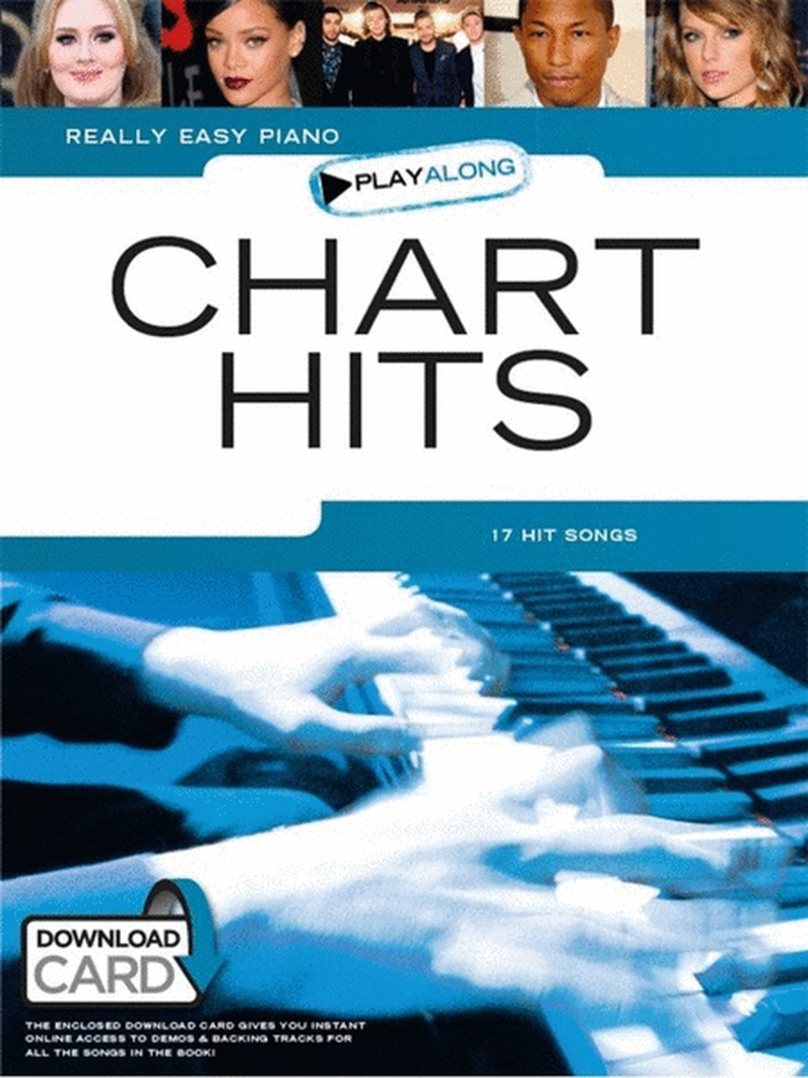 Really Easy Piano Playalong Chart Hits Book/Online Audio