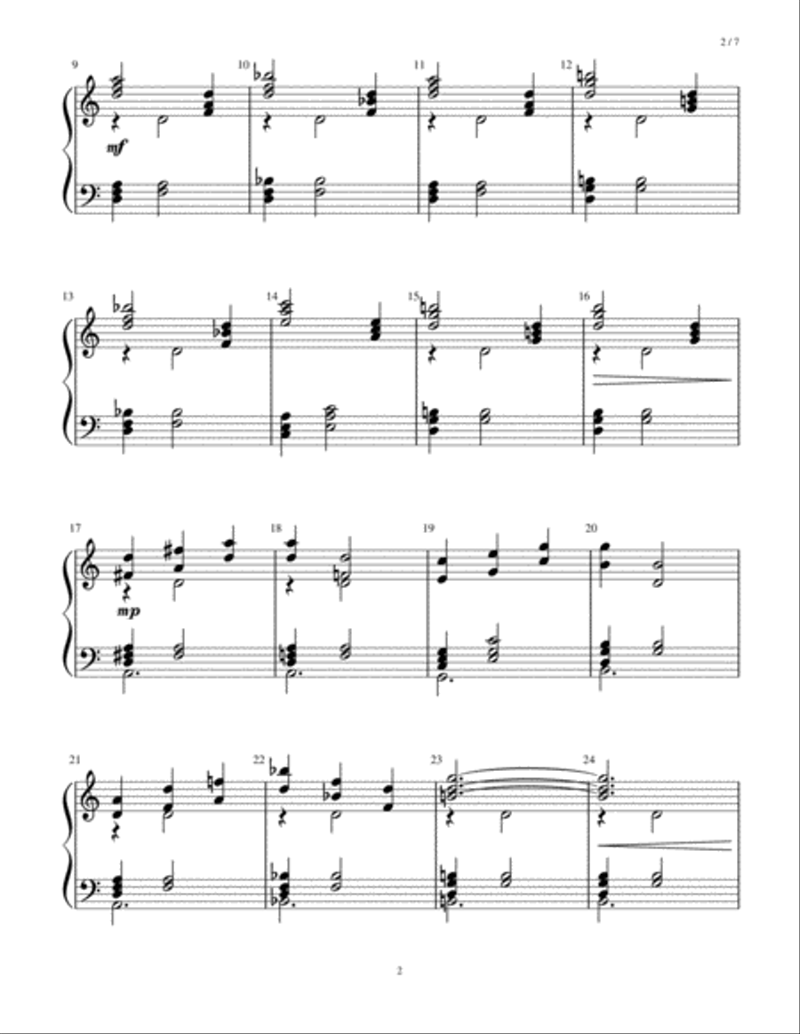 A Lenten Journey Handbell Choir scores gallery preview page 2